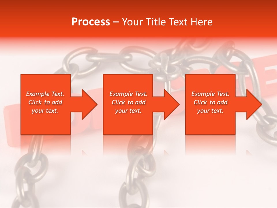 Elderly Touching Hand PowerPoint Template