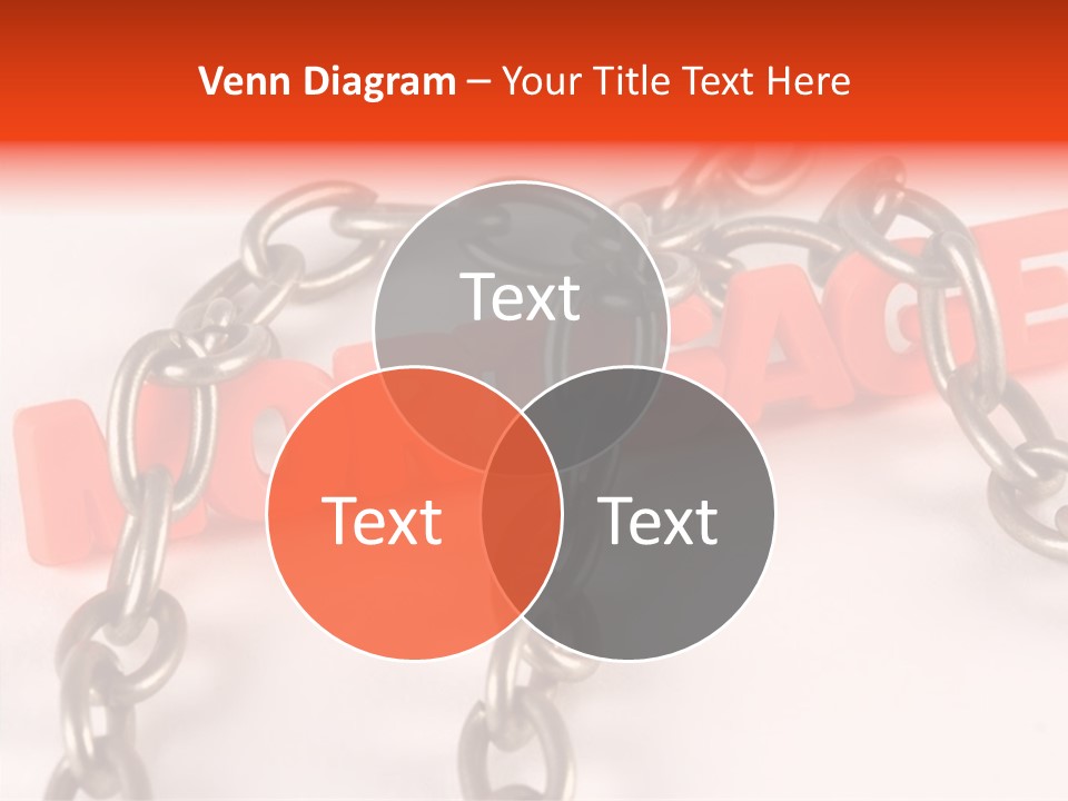 Elderly Touching Hand PowerPoint Template