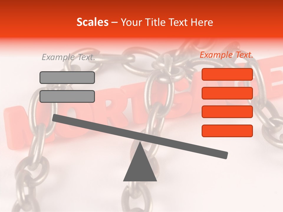 Elderly Touching Hand PowerPoint Template