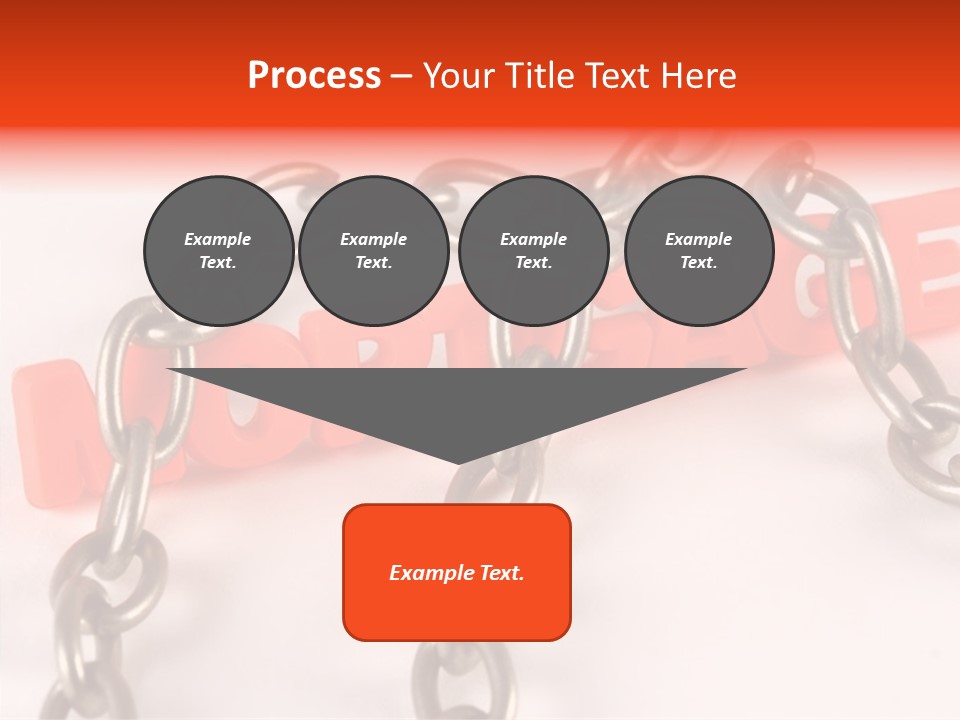 Elderly Touching Hand PowerPoint Template