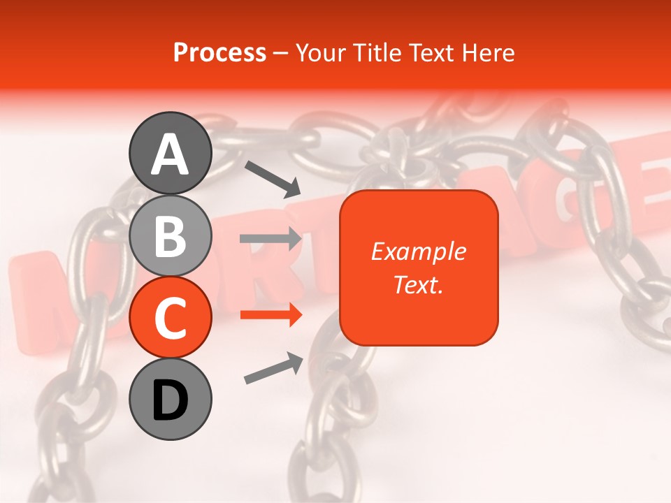 Elderly Touching Hand PowerPoint Template
