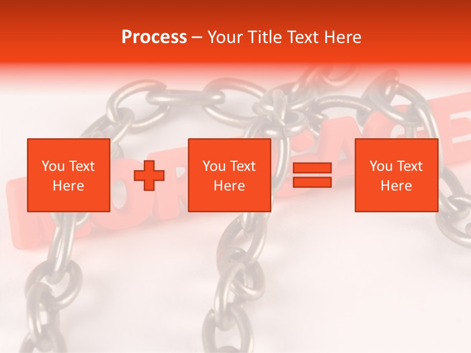 Elderly Touching Hand PowerPoint Template