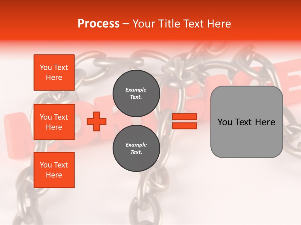 Elderly Touching Hand PowerPoint Template