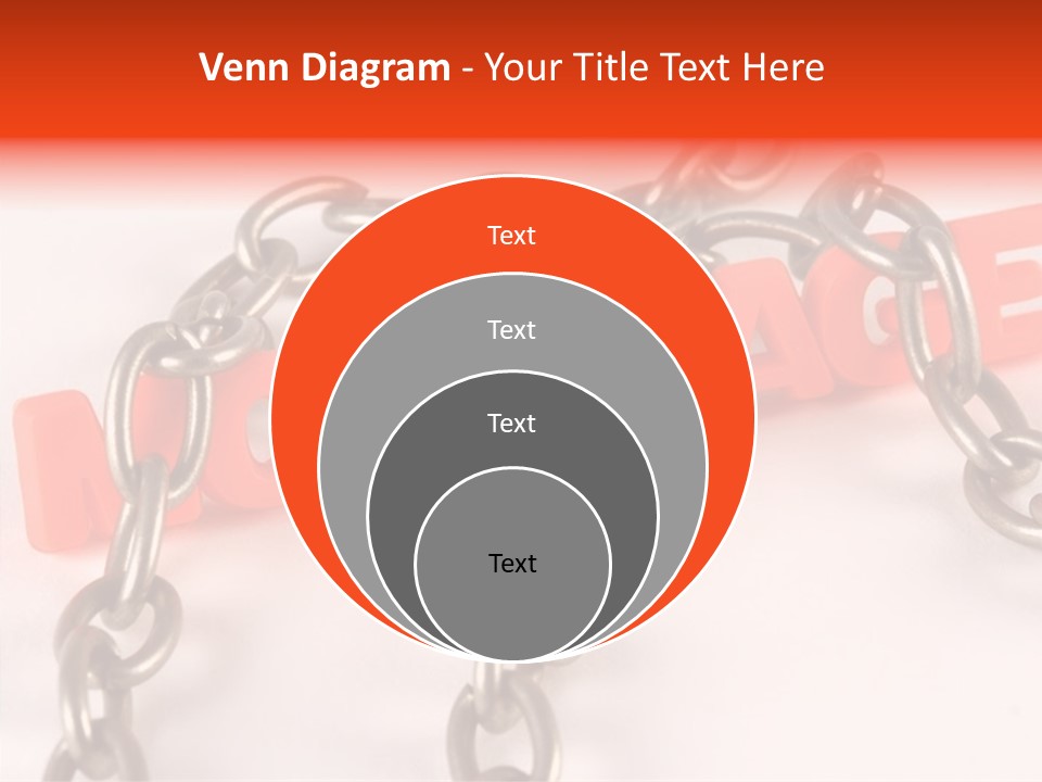 Elderly Touching Hand PowerPoint Template