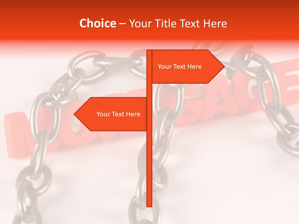 Elderly Touching Hand PowerPoint Template