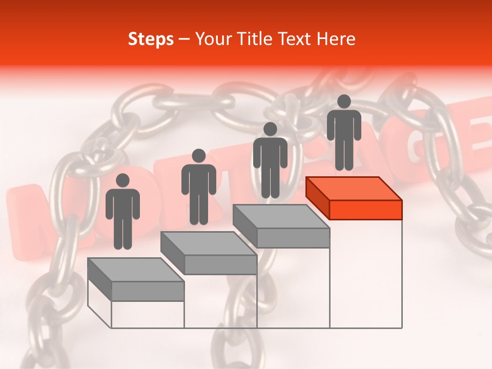 Elderly Touching Hand PowerPoint Template