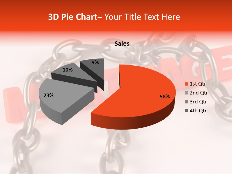 Elderly Touching Hand PowerPoint Template