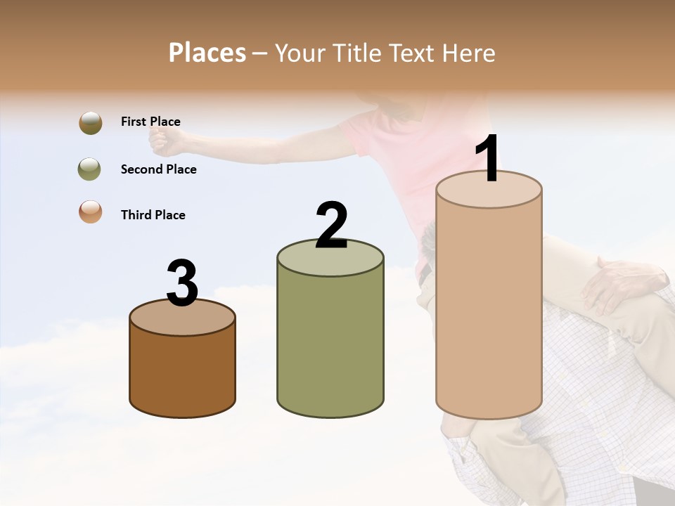 Closeup Finger Background PowerPoint Template