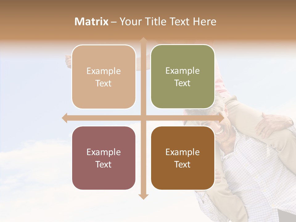 Closeup Finger Background PowerPoint Template