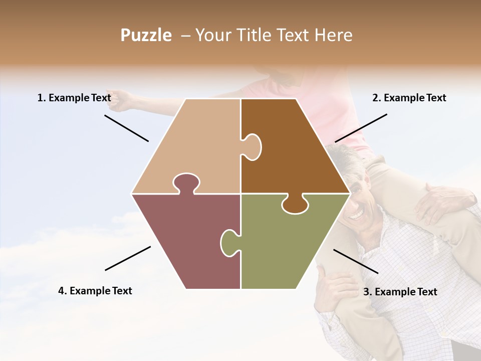 Closeup Finger Background PowerPoint Template