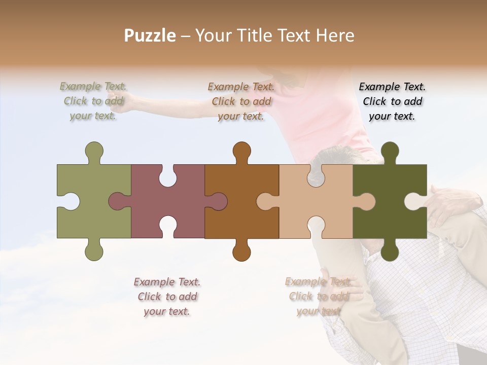 Closeup Finger Background PowerPoint Template