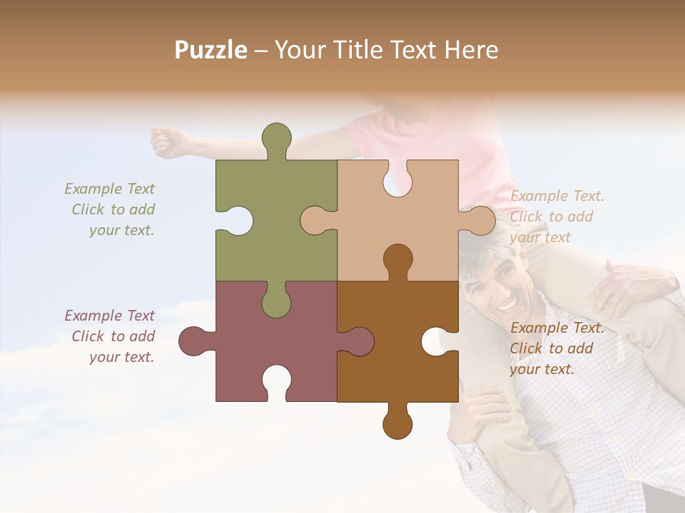 Closeup Finger Background PowerPoint Template