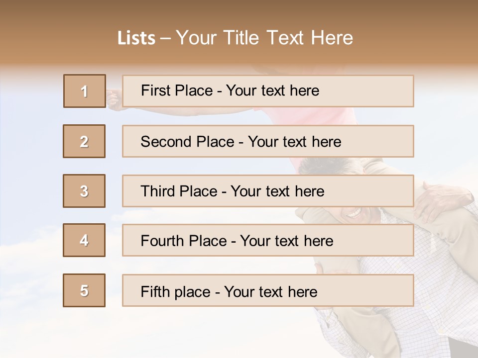 Closeup Finger Background PowerPoint Template