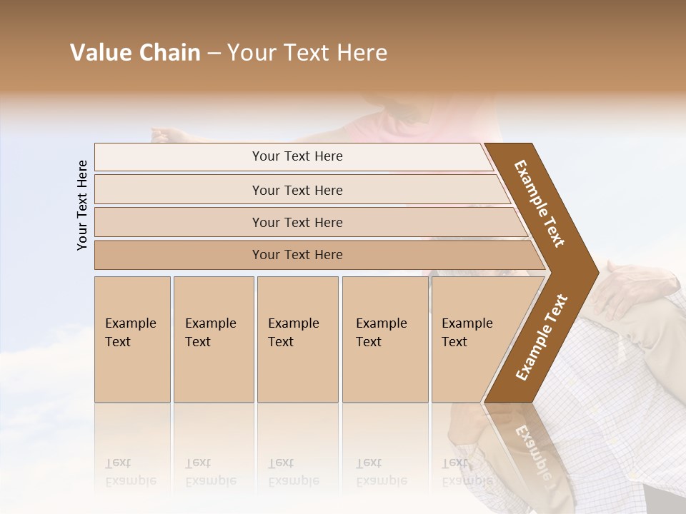 Closeup Finger Background PowerPoint Template
