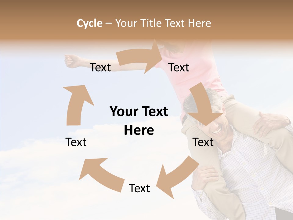 Closeup Finger Background PowerPoint Template