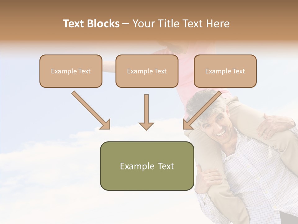 Closeup Finger Background PowerPoint Template