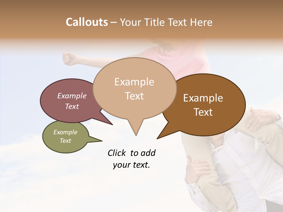 Closeup Finger Background PowerPoint Template