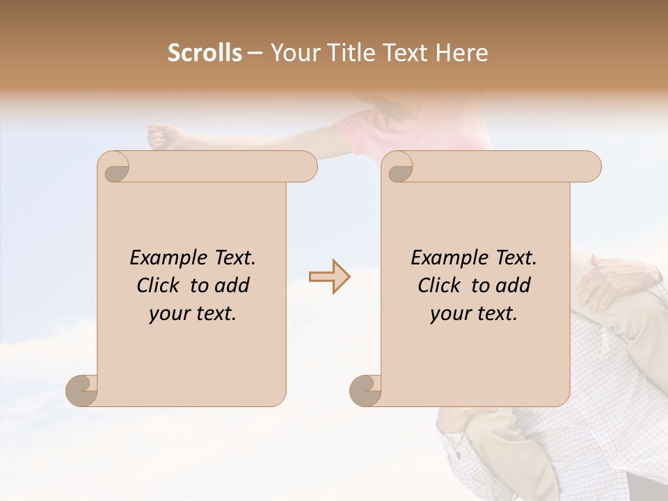 Closeup Finger Background PowerPoint Template