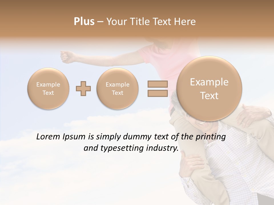 Closeup Finger Background PowerPoint Template