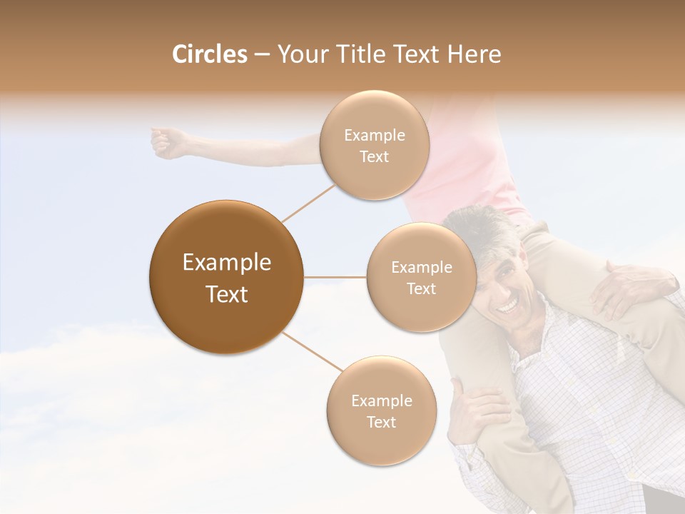 Closeup Finger Background PowerPoint Template