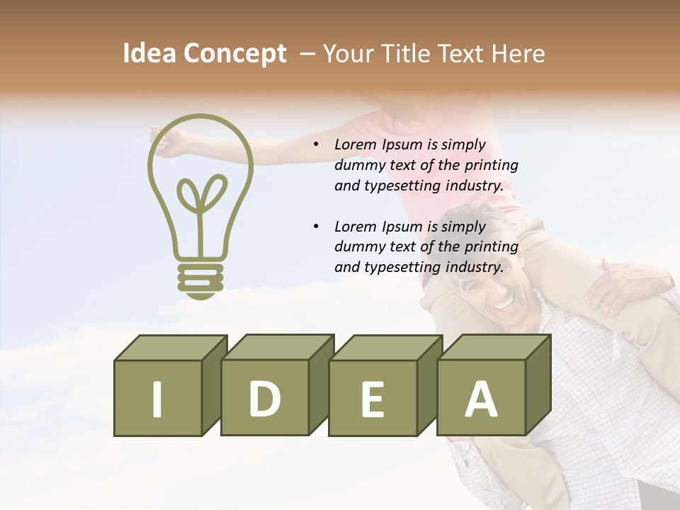 Closeup Finger Background PowerPoint Template