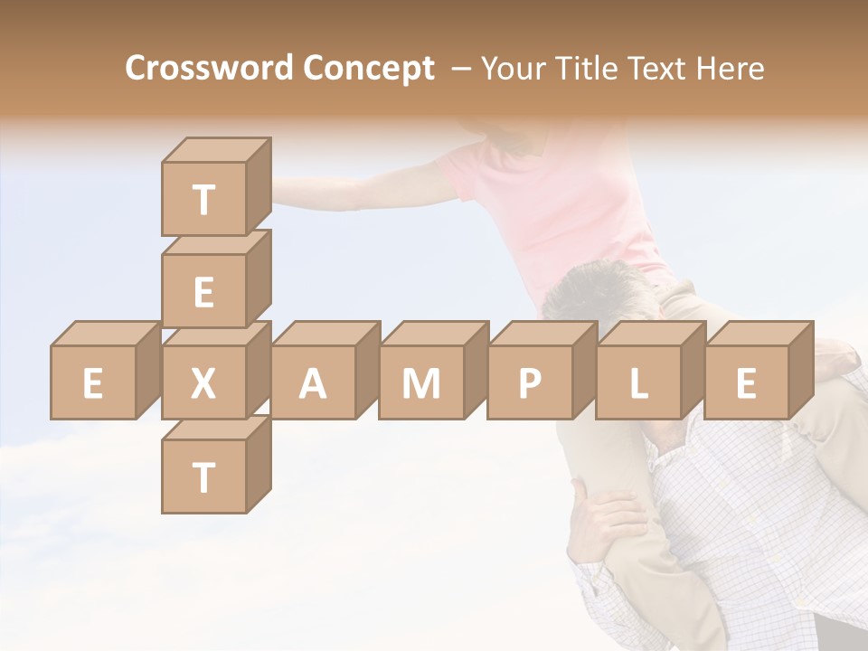 Closeup Finger Background PowerPoint Template