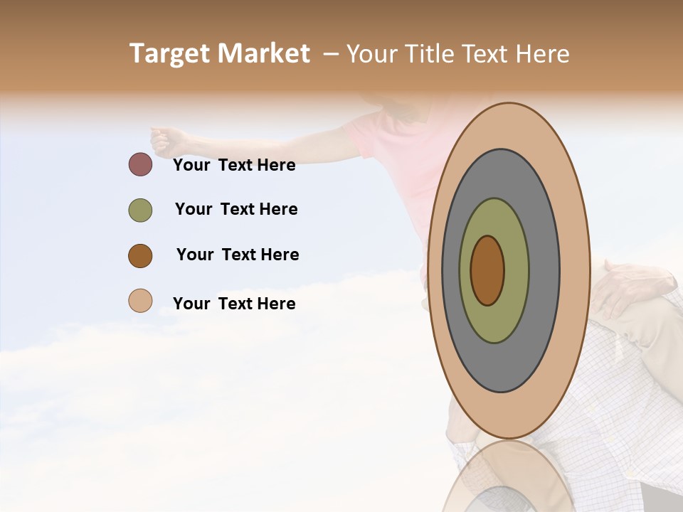 Closeup Finger Background PowerPoint Template