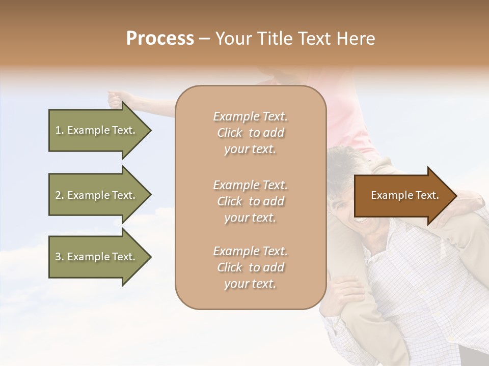 Closeup Finger Background PowerPoint Template