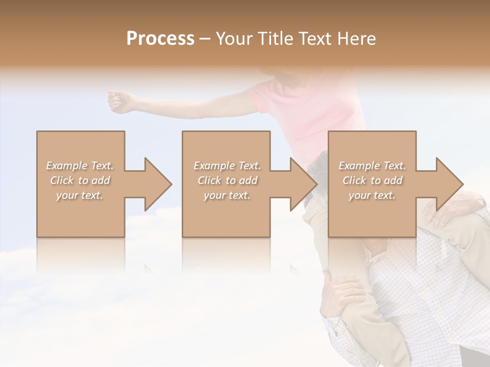 Closeup Finger Background PowerPoint Template