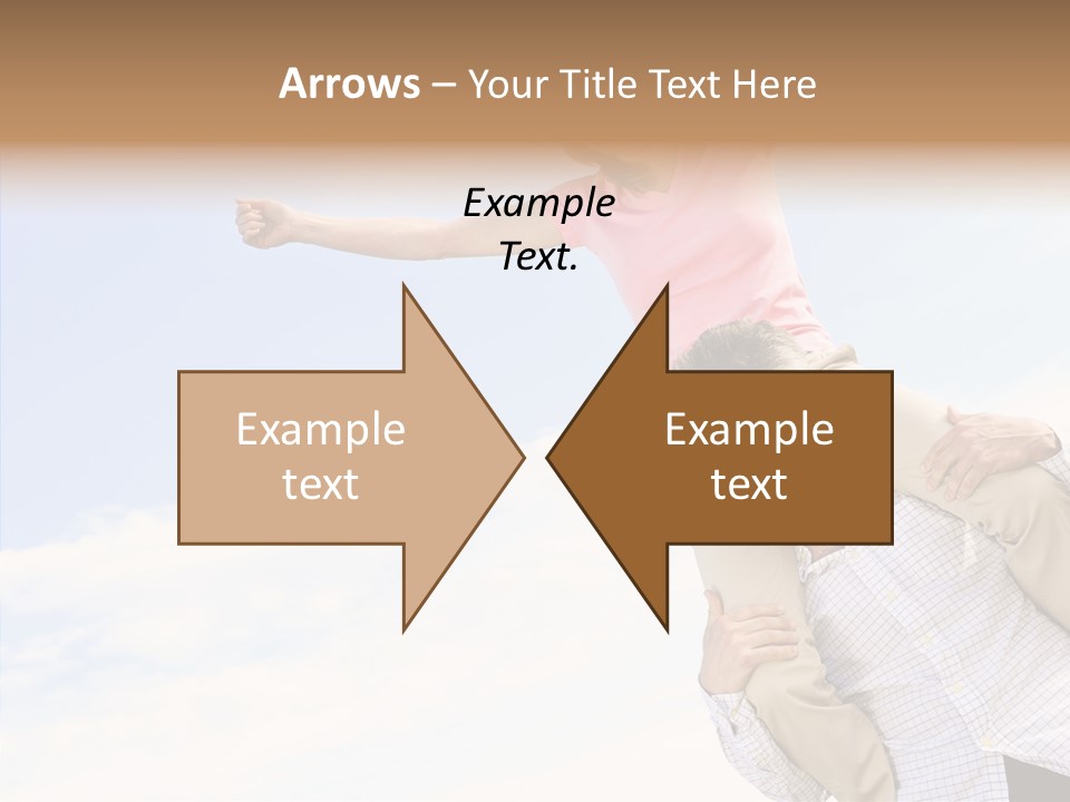 Closeup Finger Background PowerPoint Template