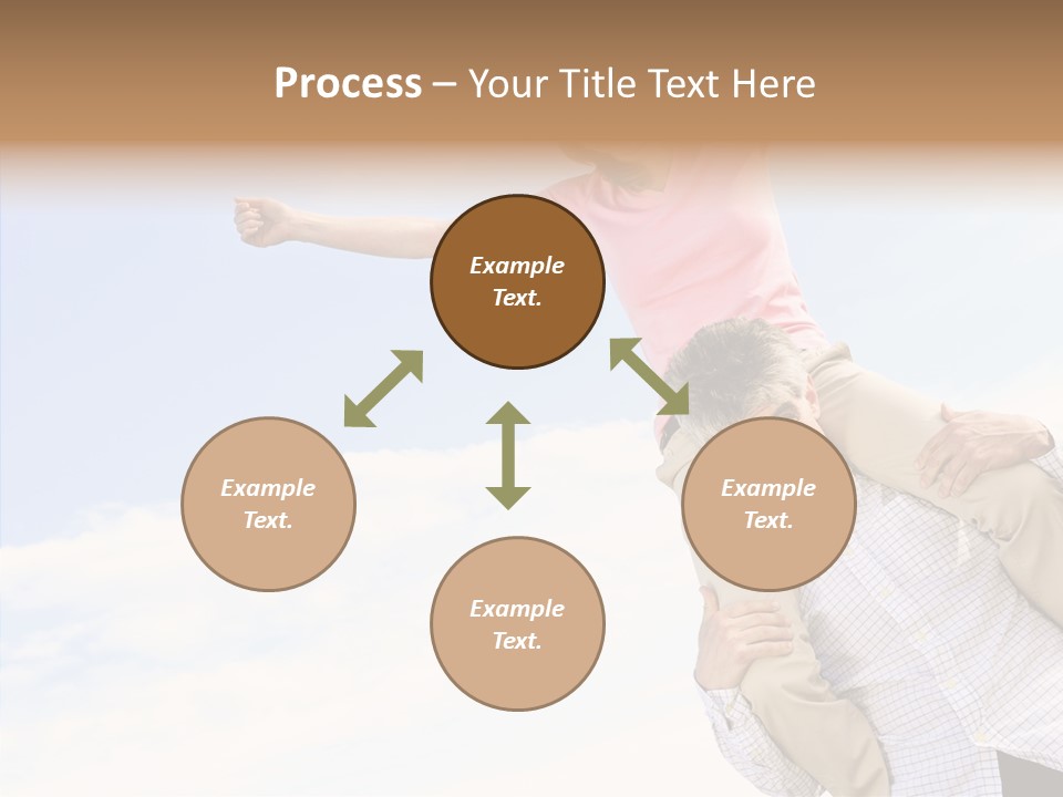 Closeup Finger Background PowerPoint Template