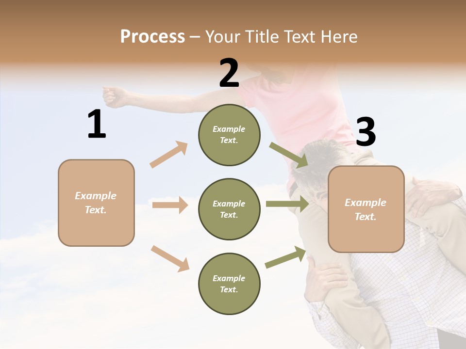 Closeup Finger Background PowerPoint Template