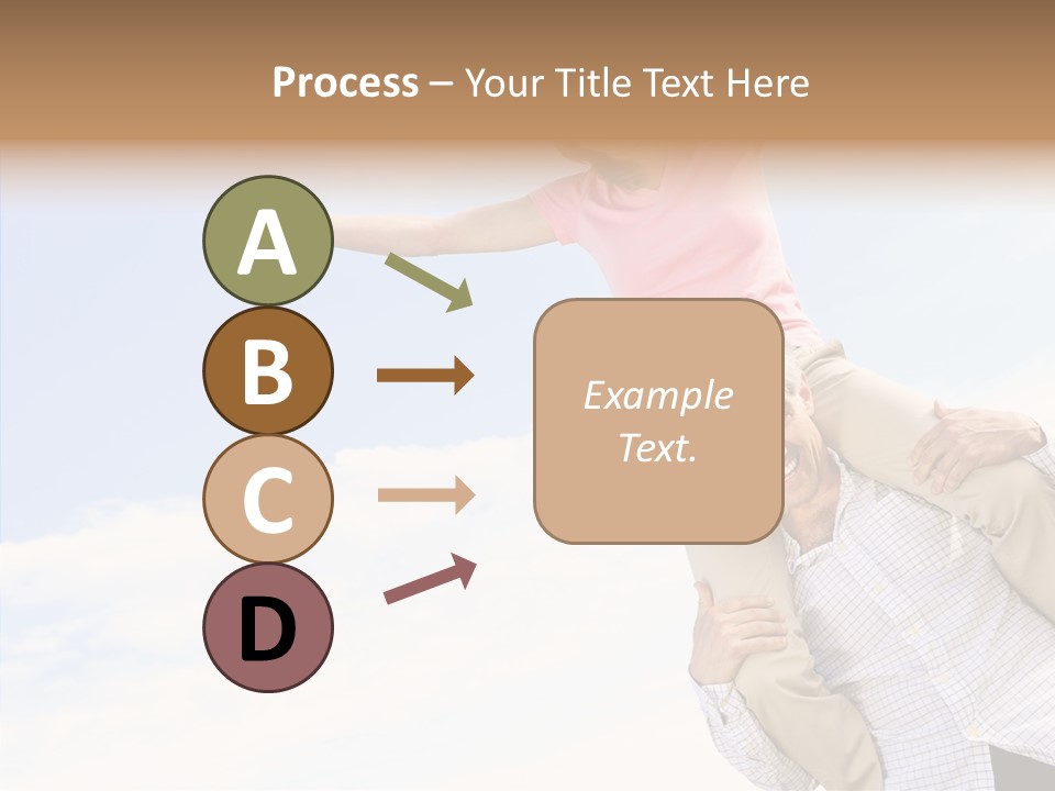 Closeup Finger Background PowerPoint Template