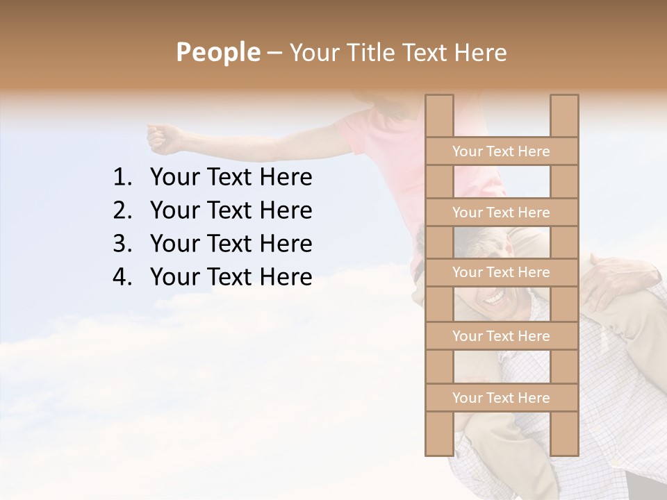 Closeup Finger Background PowerPoint Template