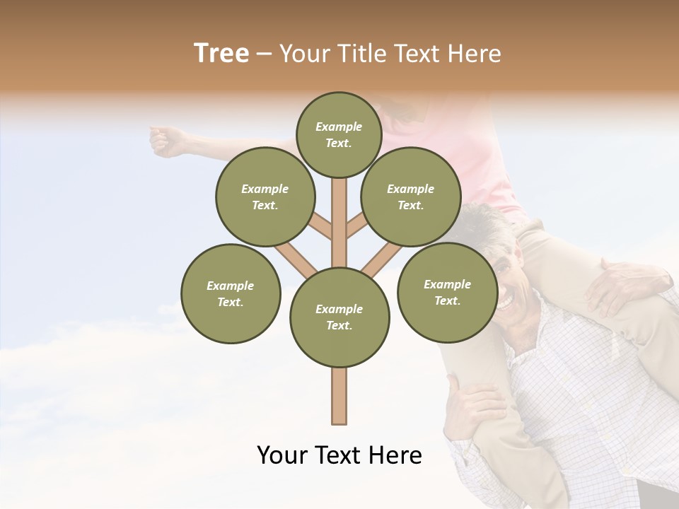 Closeup Finger Background PowerPoint Template