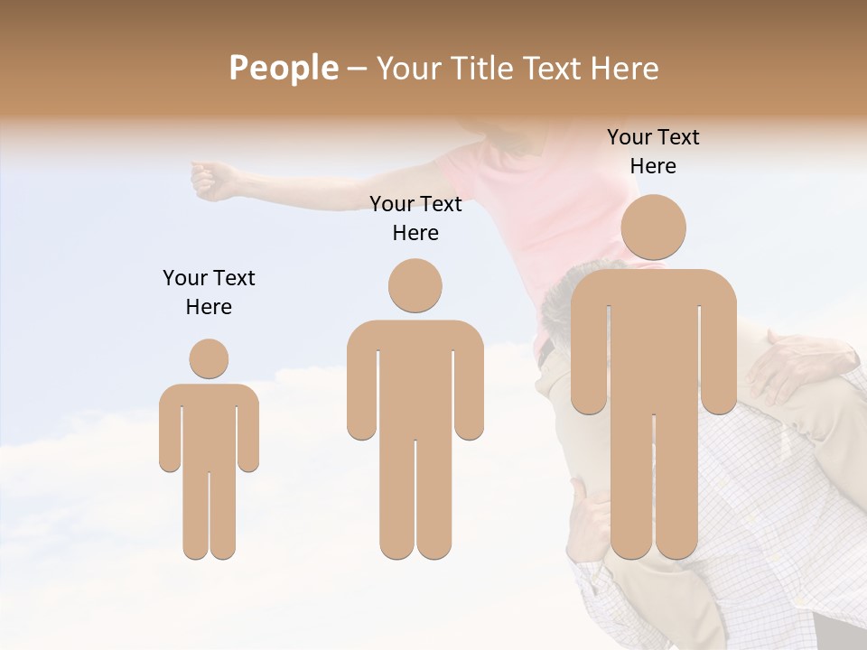 Closeup Finger Background PowerPoint Template