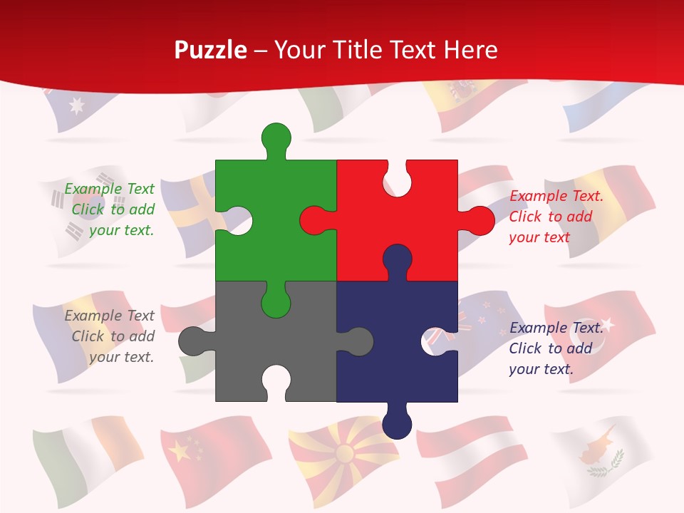 Young Senior Help PowerPoint Template