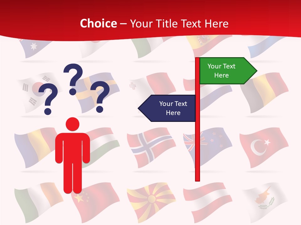 Young Senior Help PowerPoint Template