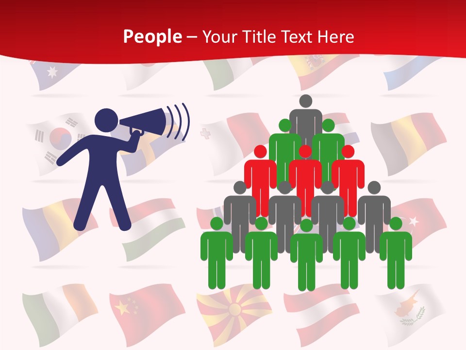 Young Senior Help PowerPoint Template