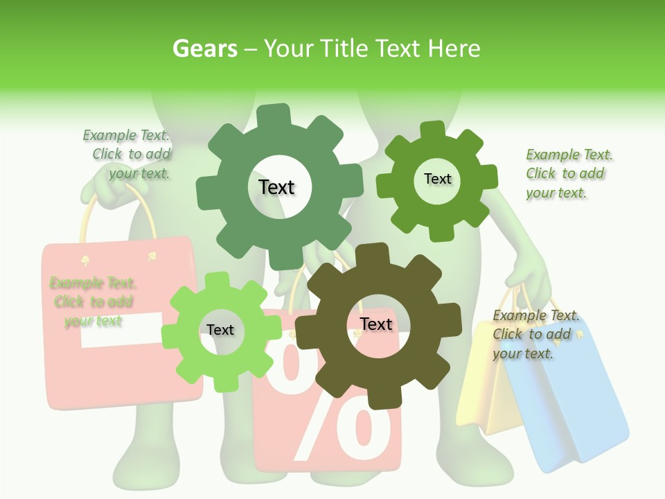 Human Finger Elder PowerPoint Template