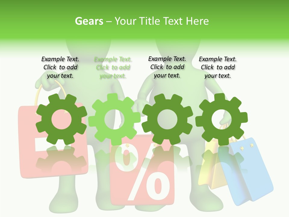 Human Finger Elder PowerPoint Template