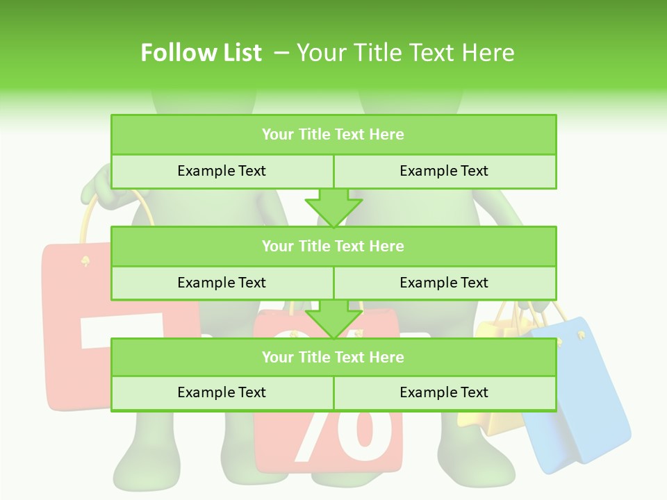 Human Finger Elder PowerPoint Template