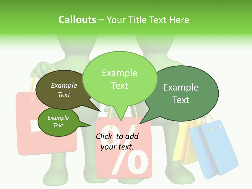 Human Finger Elder PowerPoint Template