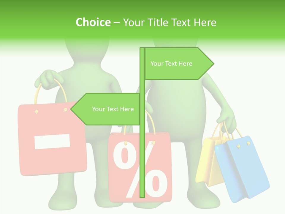 Human Finger Elder PowerPoint Template