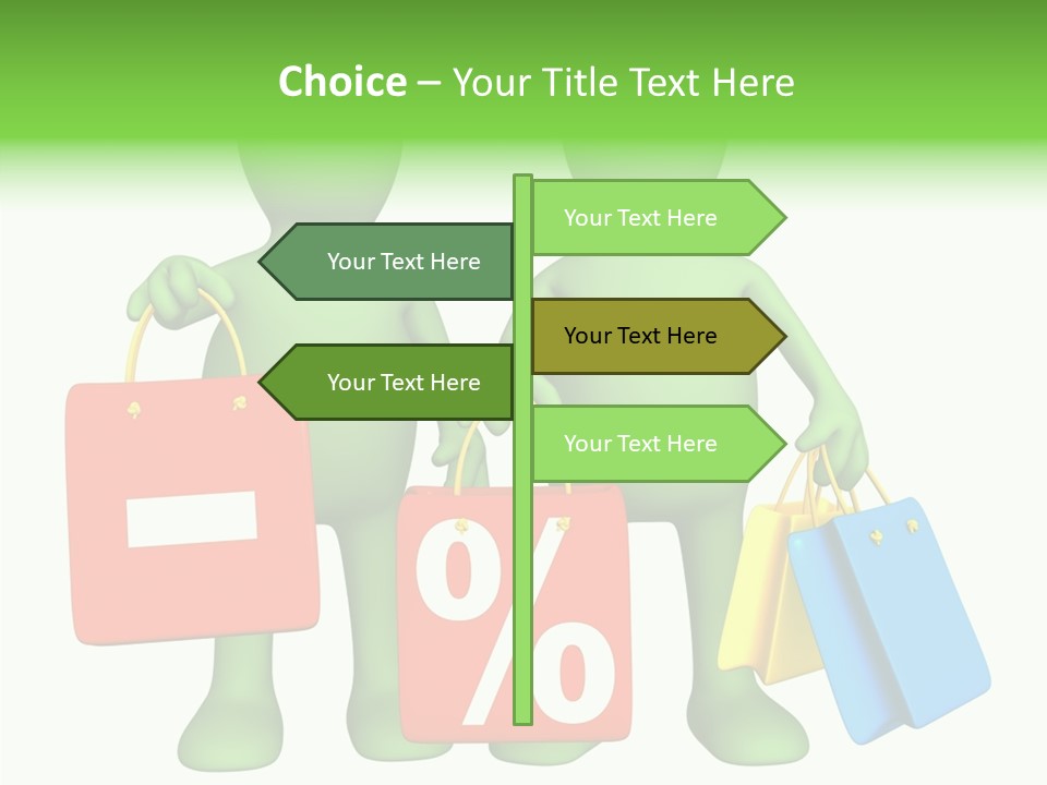 Human Finger Elder PowerPoint Template