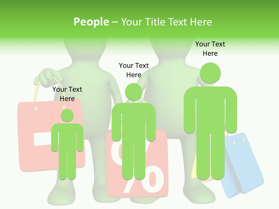 Human Finger Elder PowerPoint Template