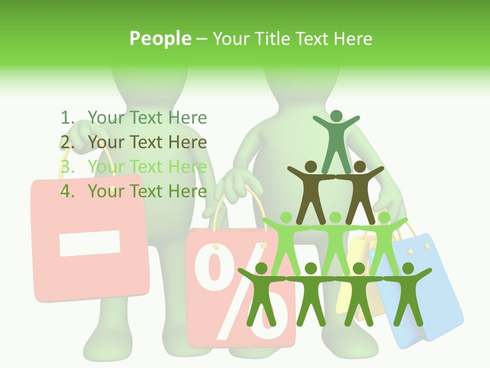 Human Finger Elder PowerPoint Template