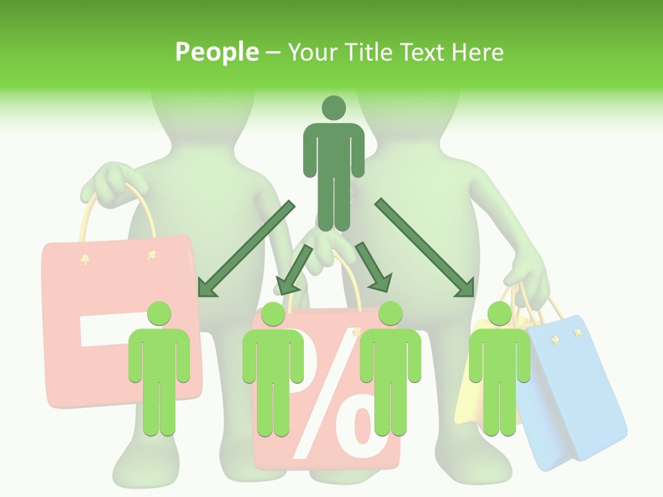 Human Finger Elder PowerPoint Template