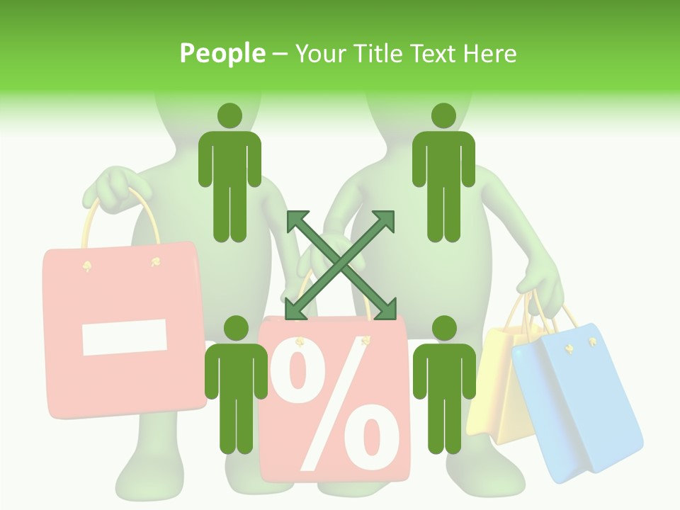 Human Finger Elder PowerPoint Template