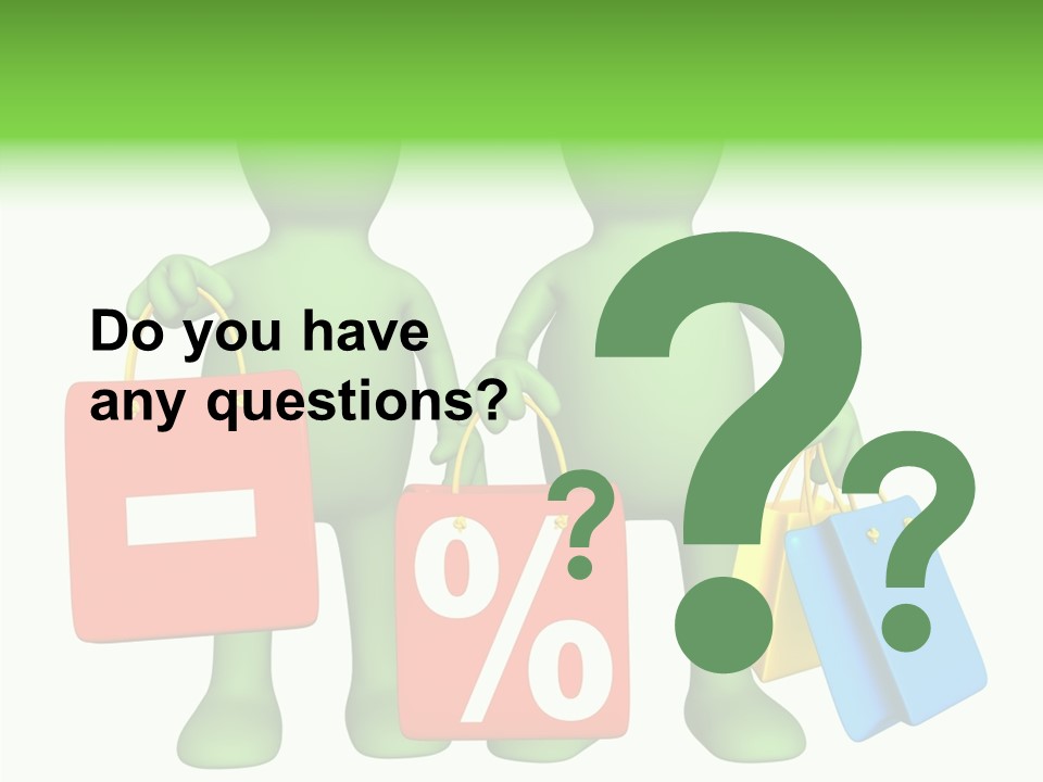 Human Finger Elder PowerPoint Template